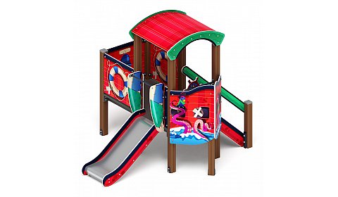 Катерок (Мульт) - ДИК 1.03.3.01-10 - Игровой комплекс H=750