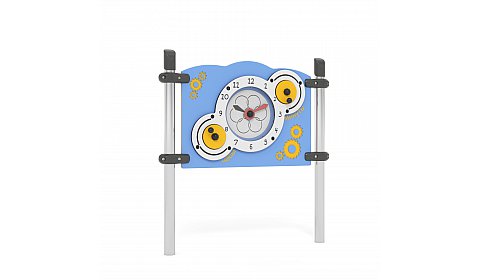 Детская интерактивная панель «Часы»