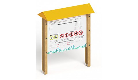 Информационный стенд "Домик" МФ-30.6