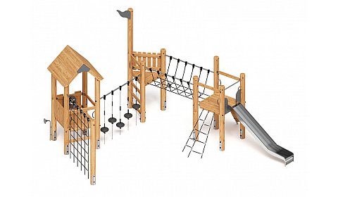 Игровой комплекс (лиственница) ДИК 2.24.02-Л