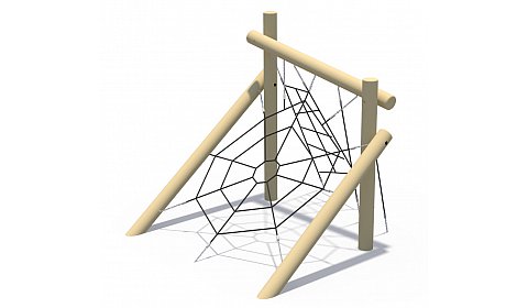 Спортивно-игровой комплекс (в виде канатной стенки-лаза)