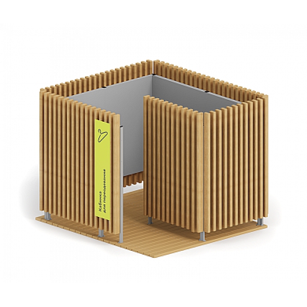 Кабинка для переодевания "Пляж" ПМ-32