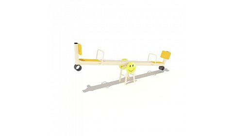 ИО 04073 Балансир желтый Смайлик