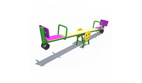 ИО 04071 Балансир фиолетовый Смайлик