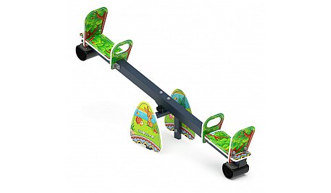 Качалка балансир со спинкой малый - ИО 21.М.01.05-П.03