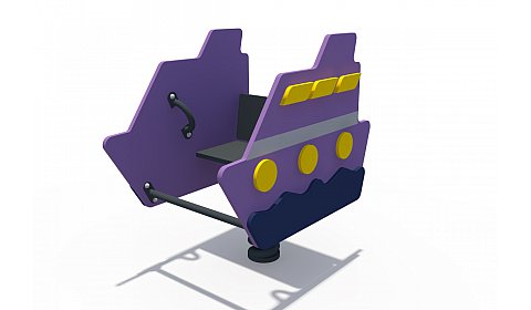 ИО 05240 Качалка на пружине Катер