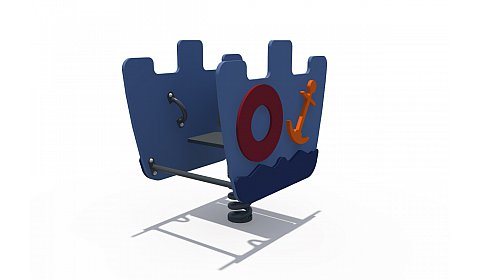ИО 05270.1 Качалка на пружине Кораблик