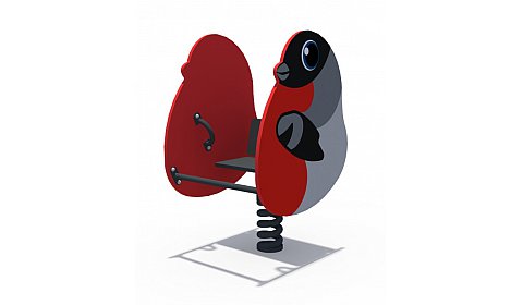 ИО 05280 Качалка на пружине Снегирь