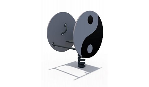 ИО 05291 Качалка на пружине Домино