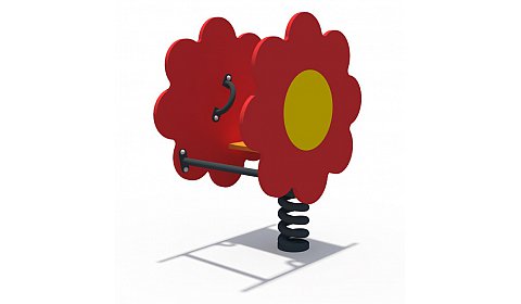 ИО 05320 Качалка на пружине Ромашка