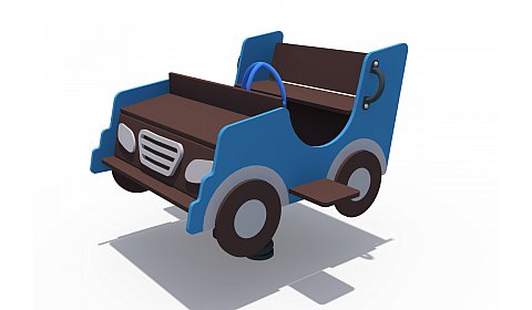 ИО 05350 Качалка на пружине Кабриолет