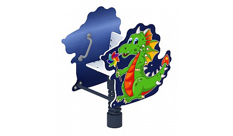 Дракоша - Качалка на пружине - ИО 22.01.09