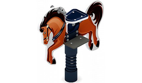 Лошадка 3 - Качалка на пружине - ИО 22.01.13-01