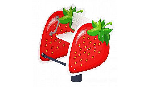 Клубника - Качалка на пружине - ИО 22.01.15