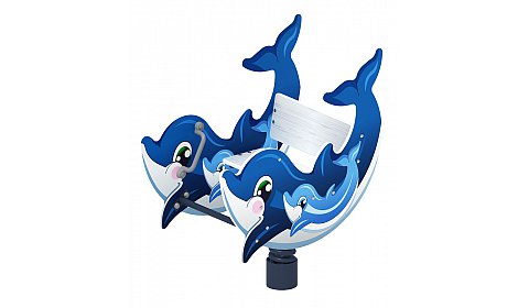 Дельфинчик - Качалка на пружине - ИО 22.17.02