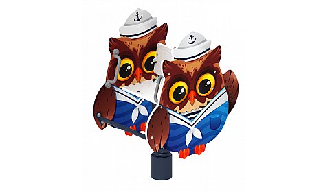 Совенок-моряк - Качалка на пружине - ИО 22.17.05