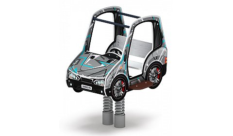 Машинка - Качалка на пружине двухместная машинка - ИО 23.03.01-04