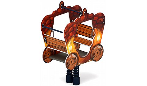 ИО 23.03.03-02 Качалка на пружине карета Желудь