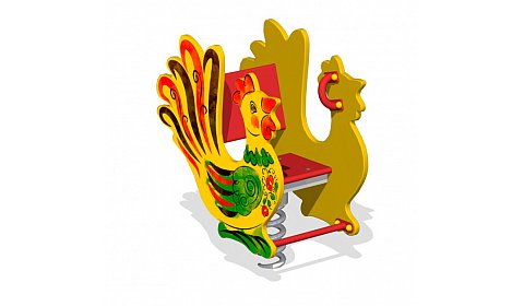 Качалка на пружине "Петушок" КБ-08