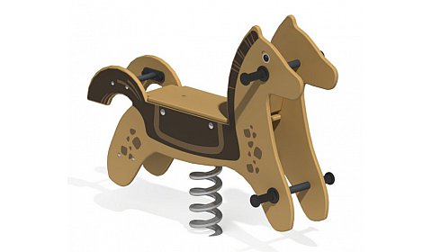 Качалка на пружине "Конь-огонь" КБ-17.1