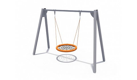 ИО 01052 Качели на металлических стойках Гнездо