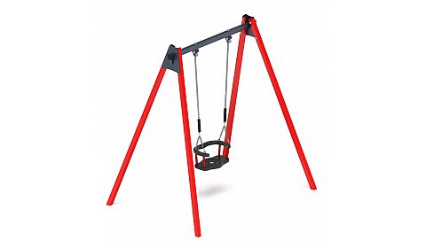 Качели М1 (красный) - ИО 11.М.01.03-01
