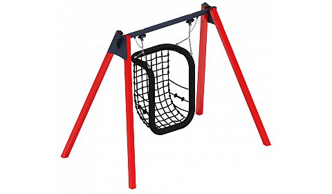 Качели М1 (красный) - ИО 11.М.08.01-01