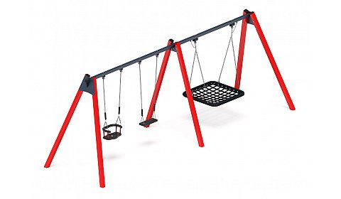 Качели М3 (красный) ИО 13.М.06.03.01.01-01