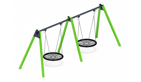 Качели-гнездо М2 (зеленый) - ИО 12.М.05.05.01-02