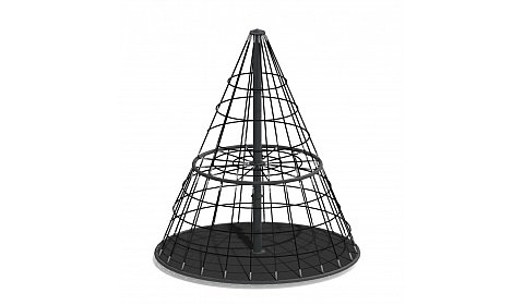 Карусель канатная "Елочка" КИО-02