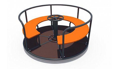 ИО 06100 Карусель с рулем Сафари