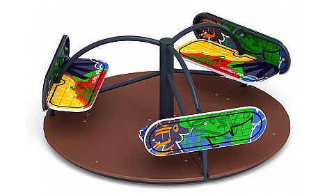 Карусель Солнышко (Граффити) - ИО 30.01.03-С.16