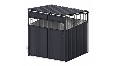 Навес для мусорных баков (на 1 контейнер) ХОЗ-17