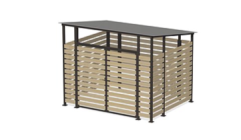 Контейнерная площадка "Эко+" на 2 контейнера 	ХОЗ-08.2