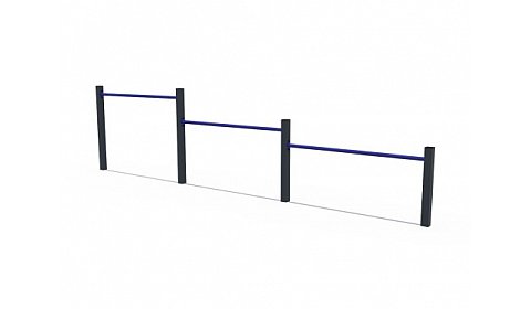 СОВ 04351 Кроссфит Турник трехуровневый для отжиманий