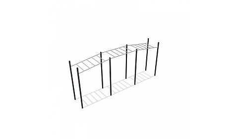 СОВ 04400 Кроссфит Рукоход тройной