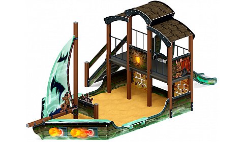 Парусник (Летучий Голландец) - ДИК 2.03.3.01-04 - Игровой комплекс Н=1200