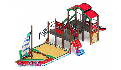 Парусник (Мульт) - ДИК 2.03.3.02-03 - Игровой комплекс Н=1200