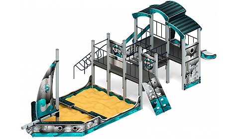 Парусник (Лагуна) - ДИК 2.03.3.02-05 - Игровой комплекс Н=1200