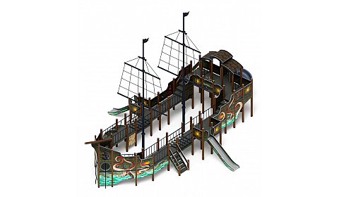Флагман (Летучий Голландец) - ДИК 2.03.3.03-11 - Игровой комплекс - H=1200 H=1500 H=2000