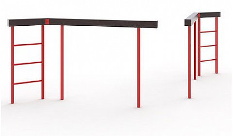 СДО 04000 Спортивное оборудование (разрушенный мост)