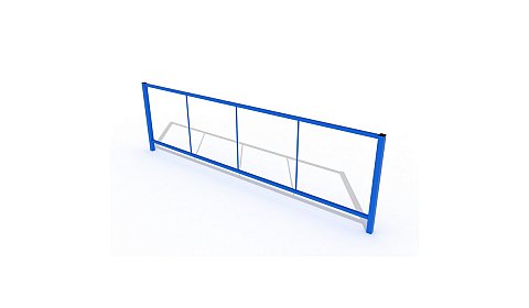 Ограждения металлические тип 5 - МФ 95.5.01 - H-500