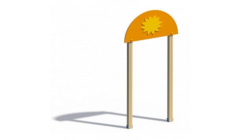 ДИФ 04030 Арка Солнышко (без ограждений)