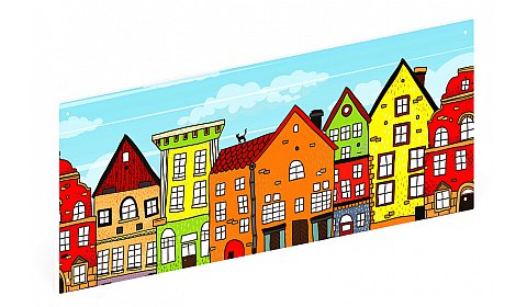 Город - Ограждение из фанеры и бруса - МФ 90.01.01-01