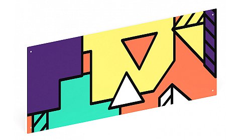 Геометрия - Ограждение из фанеры и бруса - МФ 90.01.01-04