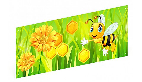 Пчелка - Ограждение из фанеры и бруса - МФ 90.01.01-07