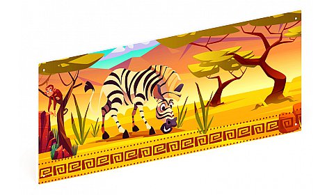 Сафари - Ограждение из фанеры и бруса - МФ 90.01.01-09