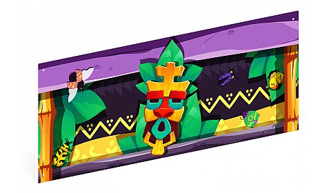 Майя - Ограждение из фанеры и бруса - МФ 90.01.01-11