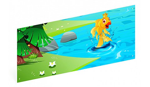 В гостях у сказки - Ограждение из фанеры и бруса - МФ 90.01.01-12