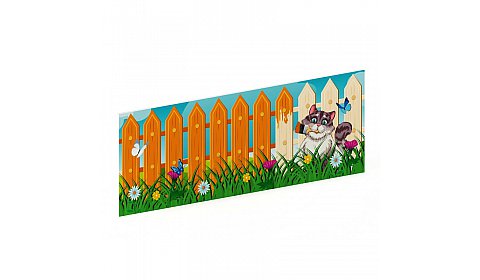 Счастливое детство - Ограждение из фанеры и бруса - МФ 90.01.01